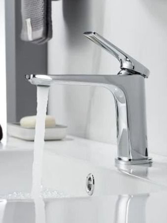 Cмеситель для раковины Knotlor KN-70, хром