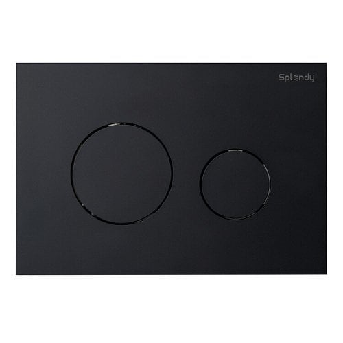 Кнопка смыва Splendy Stable Rest SR302TMBM черный матовый