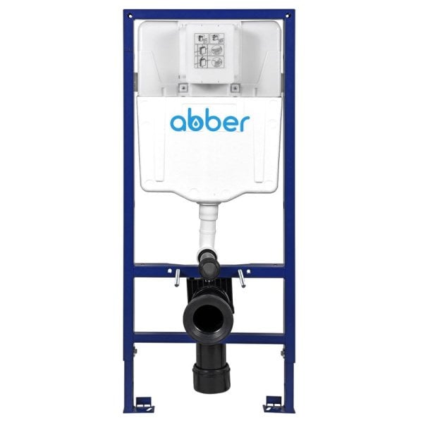 Инсталляция ABBER AC0108 для подвесного унитаза пневматическая