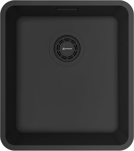 Мойка кухонная Omoikiri Omi 37-U/I Ultra-GB графит