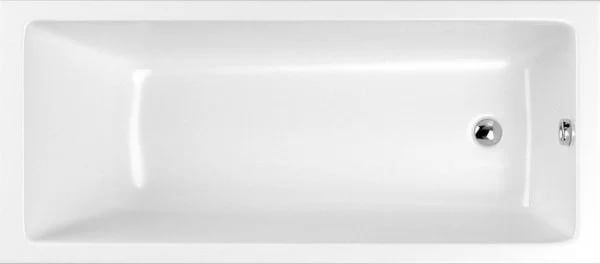 Акриловая ванна WHITECROSS Wave 170x75 см, 0101.170075.100