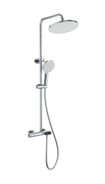 Душевая стойка Wonzon & Woghand MUSE Corno WW-B2091-A-CR, хром