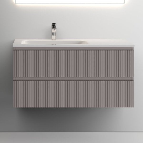 Тумба с раковиной Sancos Snob T 100 см, L, doha soft