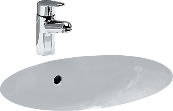 Раковина Laufen Birova 8.1119.1.000.000.1 встраиваемая снизу