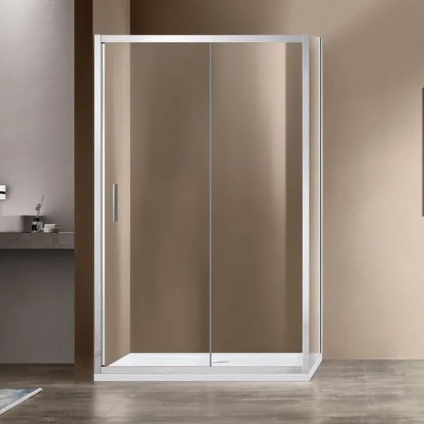 Душевой уголок Vincea Garda VSR-1G9014CL 140x90 см, профиль хром, стекло прозрачное