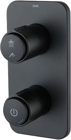 Встраиваемый смеситель IDDIS Slide SLIBLBTi67 С ВНУТРЕННЕЙ ЧАСТЬЮ, черный матовый