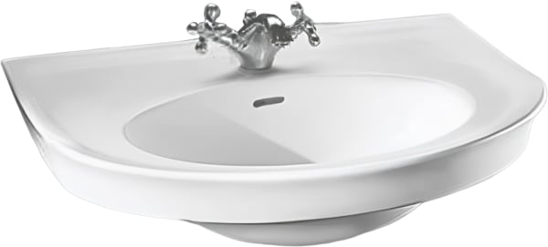 Раковина Hatria Dolcevita Y0EX01 70 см, белая