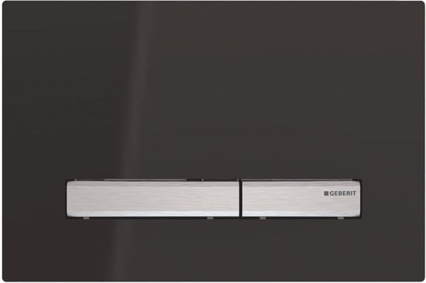 Кнопка смыва Geberit Sigma 50 115.788.SD.2 зеркальное дымчатое cтекло