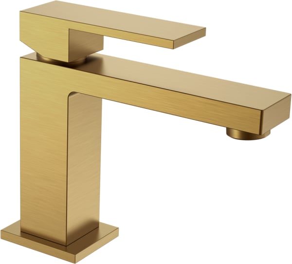 Смеситель для раковины Boheme Qubic 471-BR bronze