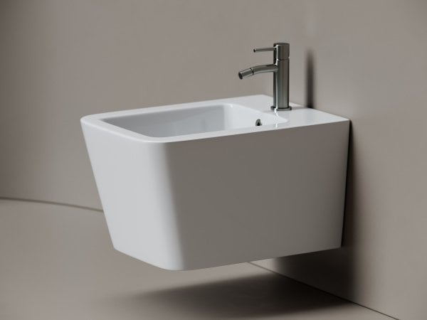 Биде подвесное Ceramicanova Miro CN11004 белый