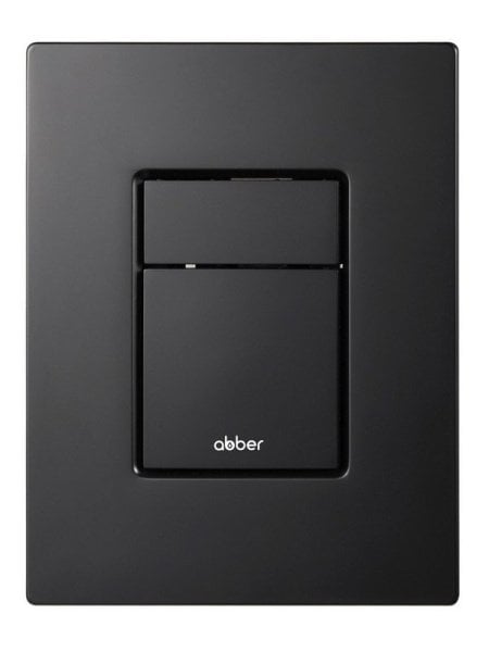 Кнопка смыва для инсталляции Abber AC0123MB АБС-пластик, цвет матовый черный