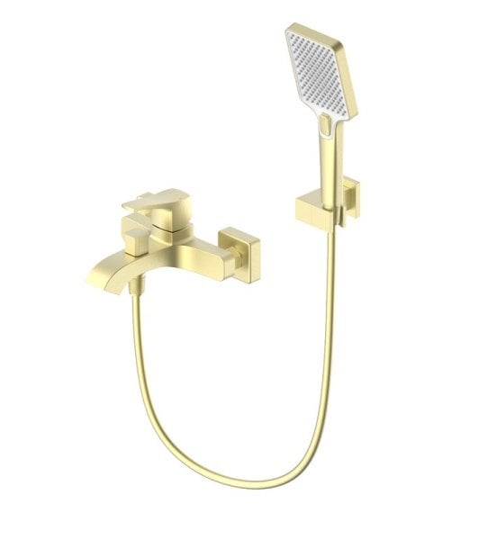 Смеситель для ванны с душем Wonzon & Woghand WW-88037072-BG, брашированное золото