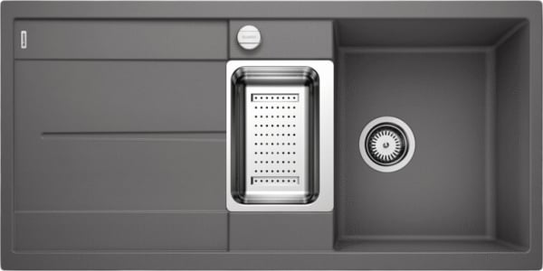Мойка кухонная Blanco Metra 6S 518877 темная скала