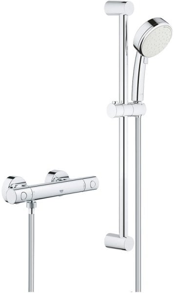 Термостатический смеситель Grohe Grohtherm 800 Cosmopolitan 34768000 с душевым гарнитуром