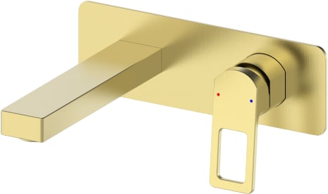 Смеситель для раковины Wonzon & Woghand WW-88869010-BG брашированное золото, С ВНУТРЕННЕЙ ЧАСТЬЮ