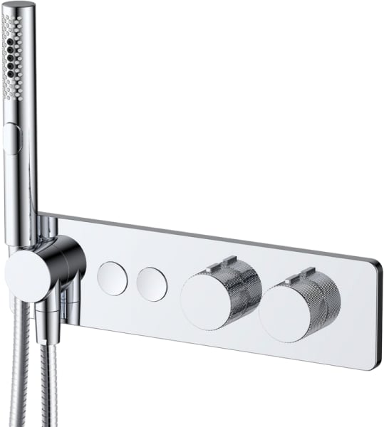Встраиваемый смеситель для душа Allen Brau Liberty 5.33010-00 С ВНУТРЕННЕЙ ЧАСТЬЮ, хром