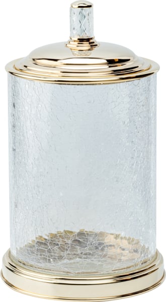 Мусорное ведро Boheme Murano Cristal 10914-CRST-G золото