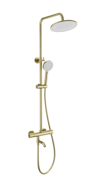 Душевая стойка Wonzon & Woghand INN 4 WW-B3047-A1-BG, брашированное золото