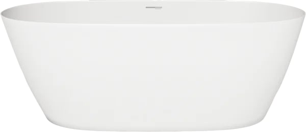 Ванна из искусственного камня Salini Sofia S-Sense 170x80 см, отдельностоящая, белая, овальная, с до