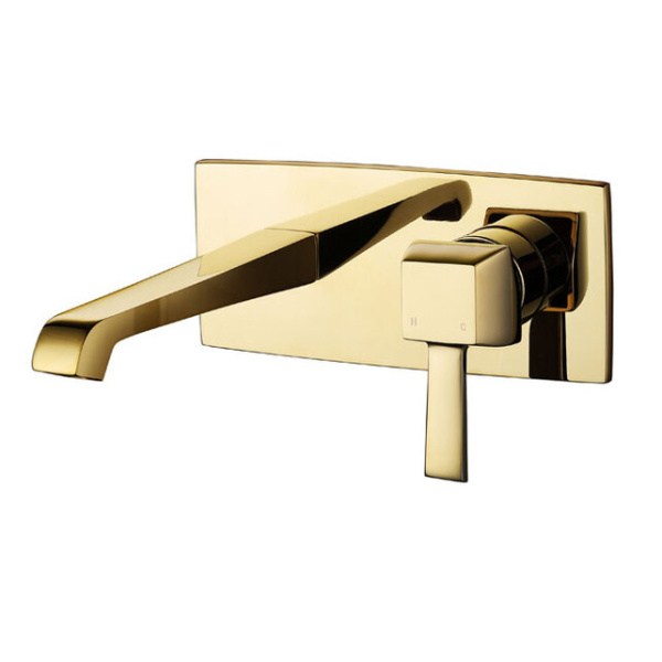 Caprigo Диаманте (Diamante) смеситель умывальник, инсталляция (золото) 50-027-oro