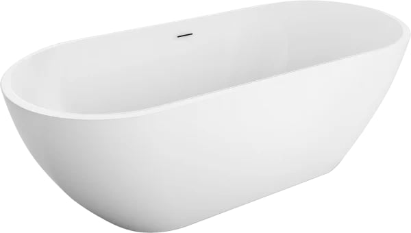 Акриловая ванна BelBagno Uno 140x70 см, BB701-1400-720-K