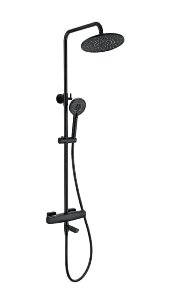 Душевая стойка Wonzon & Woghand NEO WW-B3035-A3-MB, матовая черная
