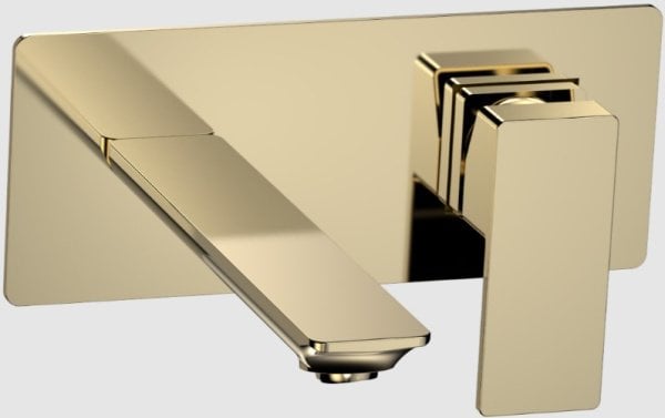 Смеситель для раковины AQUAme Savona AQM6815GG, золото