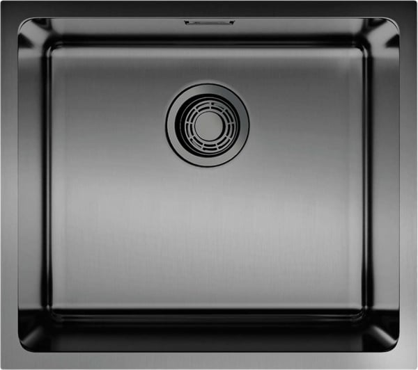 Мойка кухонная Omoikiri TADZAVA 49-U GM вороненая сталь