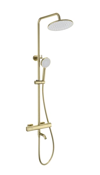 Душевая стойка Wonzon & Woghand STAY 1 WW-B3051-A1-BG, брашированное золото