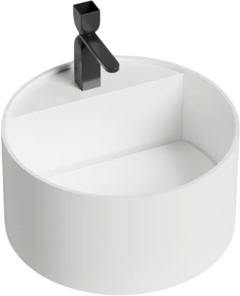 Накладная раковина Salini Armonia Round Top 02 130412TG белый