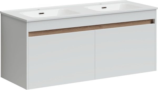 Тумба под раковину Sancos Smart 120 подвесная белый, SM120-2W