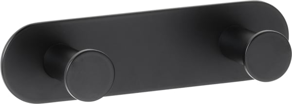 Крючок Bemeta Easy 163106370 двойной, черный матовый