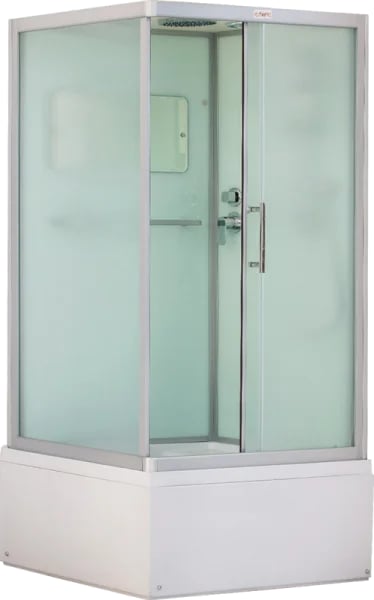 Душевая кабина Esbano Elegancia ESKB108CKRBR, с высоким поддоном, с сиденьем