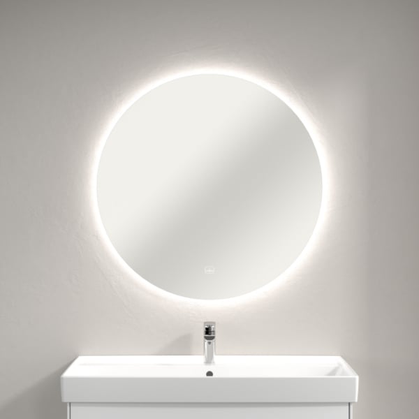 Зеркало круглое Villeroy & Boch More to See Lite A4606800 65 с LED-подсветкой, 6500 K