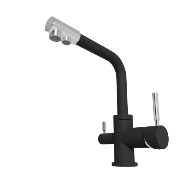 Смеситель для кухни Emar Quartz 3003N морион