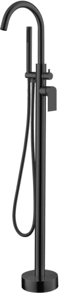 Напольный смеситель для ванны с душем BelBagno Nova NOV-FMT-NERO