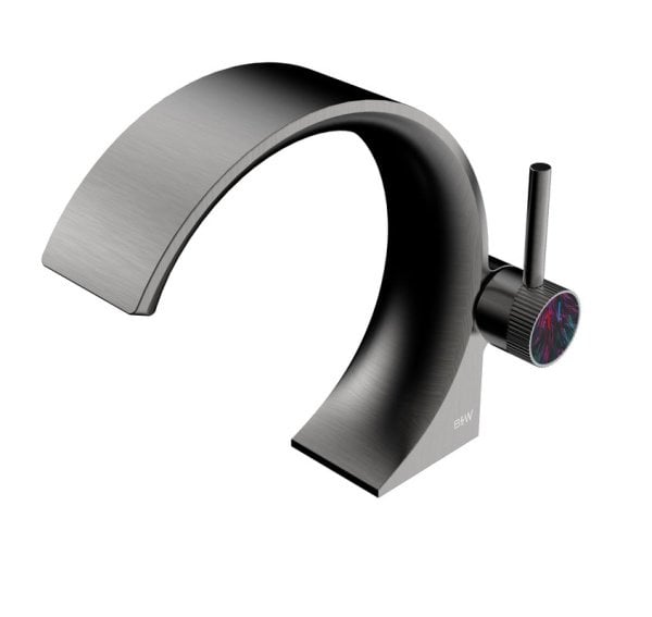 Смеситель для раковины Black&White Gravity 7106GM gun metal