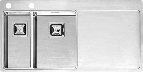 Мойка кухонная Reginox Nevada LUX OKG left L 18x30 сталь