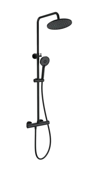 Душевая стойка Wonzon & Woghand INN 4 WW-B3047-A-MB, матовая черная