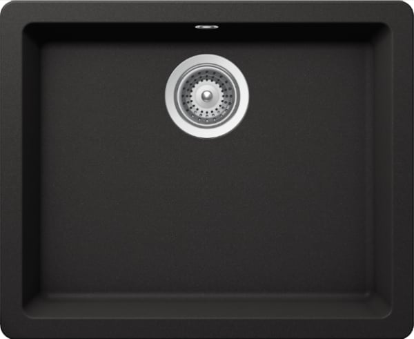 Мойка кухонная Schock Quadro 60 Cristalite неро