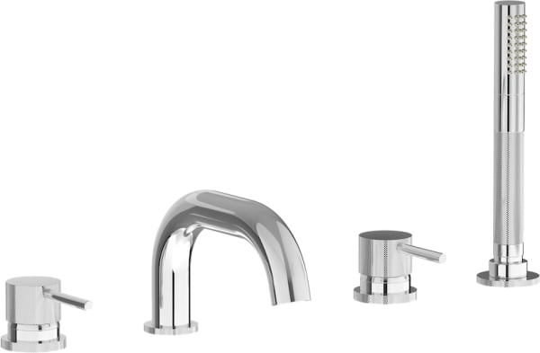 Смеситель на борт ванны IB Rubinetterie Industria ID396CC_1, chrome