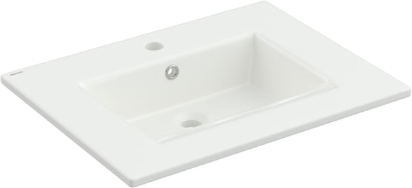 Раковина Berges Ego 61x48, глянцевая белая
