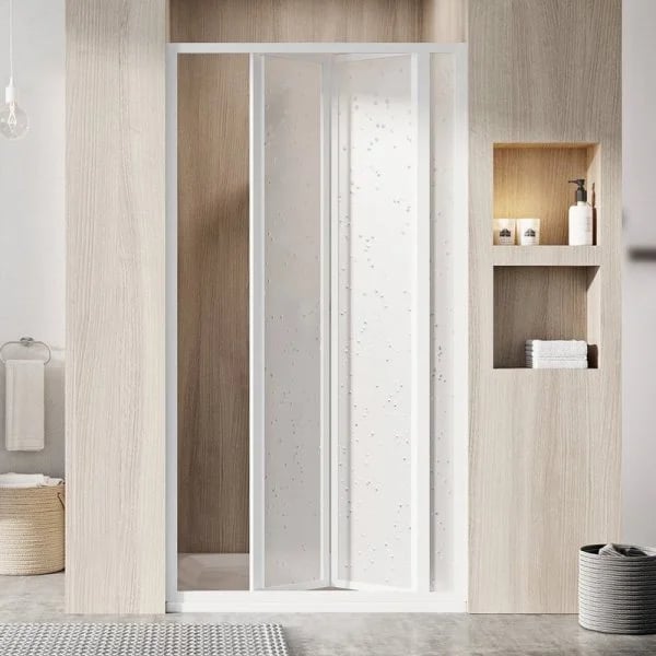 Душевая дверь в нишу Ravak Supernova SDZ3-90 Pearl, 195, профиль белый