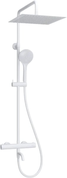 Душевая стойка Wasserkraft Mindel 8500 A188.163.155.WM Thermo, с термостатом, белая