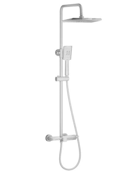 Душевая стойка Wonzon & Woghand WW-AE33110-MW, матовая белая