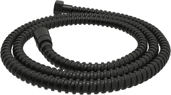 Душевой шланг Wasserkraft Elbe 7400 A240, 150 см, черный матовый