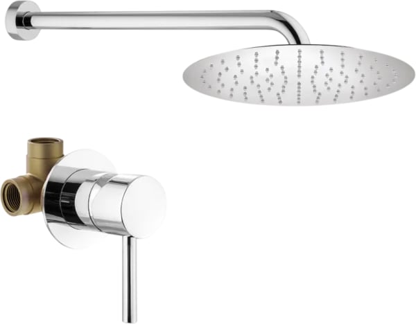 Душевой комплект Plumberia Selection Ixo KITXO01CRKING С ВНУТРЕННЕЙ ЧАСТЬЮ, хром