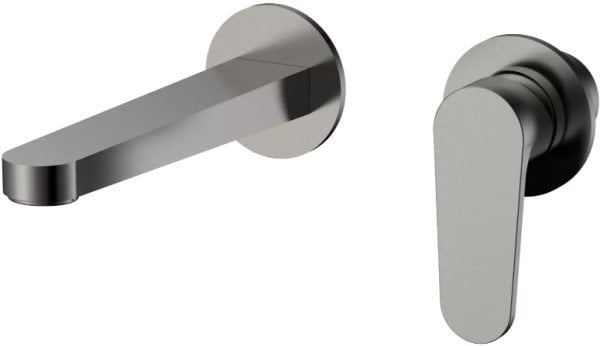 Смеситель для раковины AQUAme Novara AQM6915GM, вороненая сталь