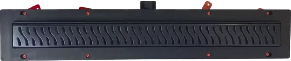 Душевой трап (лоток) Veconi Harmony B 450 черный матовый