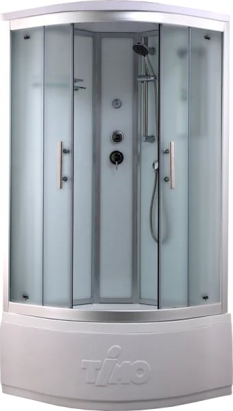 Душевая кабина Timo Standart T-6600SF Silver Fabric с высоким поддоном